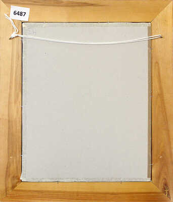 Кустодиев Борис Михайлович. Габуния. Портрет военного